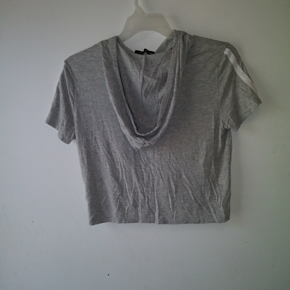 Rags to Riches crop top baseball type tee size M - Picture 2 of 6